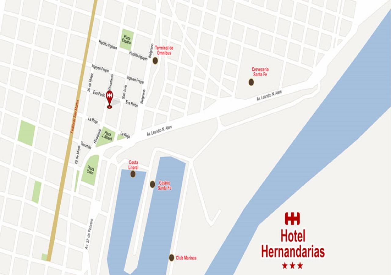 Hotel Hernandarias Santa Fe Buitenkant foto